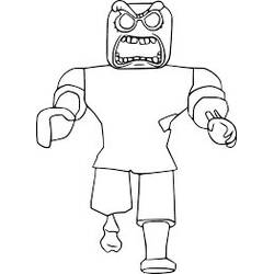 Desenho Zumbi (Personagens) #172921 para imprimir e colorir