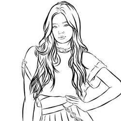 Desenhos para colorir: BLACKPINK - Páginas para Colorir Imprimíveis Gratuitamente