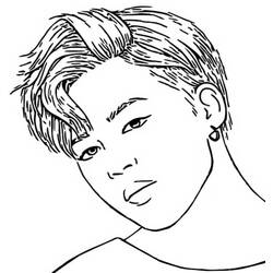 Desenhos para colorir: BTS - Páginas para Colorir Imprimíveis Gratuitamente