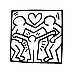 Desenhos para colorir: Keith Haring - Páginas para Colorir Imprimíveis Gratuitamente