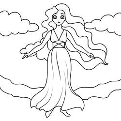 Desenhos para colorir: Afrodite - Páginas para Colorir Imprimíveis Gratuitamente