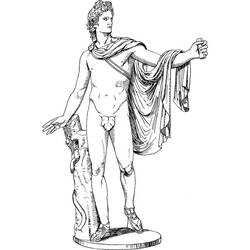 Desenhos para colorir: Apolo - Páginas para Colorir Imprimíveis Gratuitamente