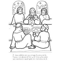 Desenhos para colorir: Jesus - Páginas para Colorir Imprimíveis Gratuitamente