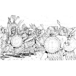 Desenho Mitologia Asteca (Religião e Mitologia) #111657 para imprimir e colorir