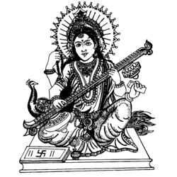 Desenho Mitologia Hindu (Religião e Mitologia) #109289 para imprimir e colorir