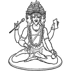 Desenho Mitologia Hindu (Religião e Mitologia) #109434 para imprimir e colorir