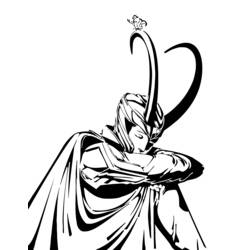 Desenhos para colorir: Mitologia Nórdica - Páginas para Colorir Imprimíveis Gratuitamente