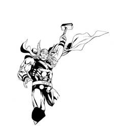 Desenho Thor (Religião e Mitologia) #75829 para imprimir e colorir
