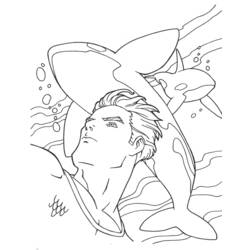 Página para colorir: Aquaman (Super heroi) #84973 - Páginas para Colorir Imprimíveis Gratuitamente