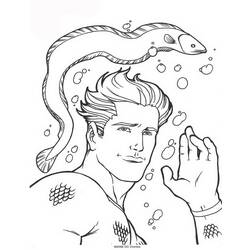 Página para colorir: Aquaman (Super heroi) #84987 - Páginas para Colorir Imprimíveis Gratuitamente