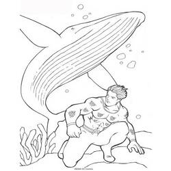 Página para colorir: Aquaman (Super heroi) #84995 - Páginas para Colorir Imprimíveis Gratuitamente