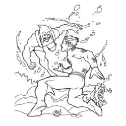 Página para colorir: Aquaman (Super heroi) #85010 - Páginas para Colorir Imprimíveis Gratuitamente