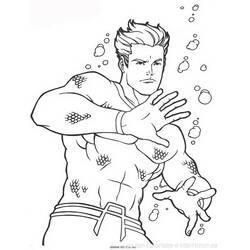 Página para colorir: Aquaman (Super heroi) #85019 - Páginas para Colorir Imprimíveis Gratuitamente