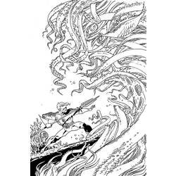 Página para colorir: Aquaman (Super heroi) #85038 - Páginas para Colorir Imprimíveis Gratuitamente