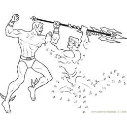 Página para colorir: Aquaman (Super heroi) #85087 - Páginas para Colorir Imprimíveis Gratuitamente