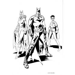 Página para colorir: batgirl (Super heroi) #77831 - Páginas para Colorir Imprimíveis Gratuitamente