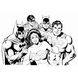 Página para colorir: batgirl (Super heroi) #77928 - Páginas para Colorir Imprimíveis Gratuitamente