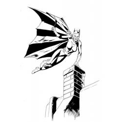 Página para colorir: batgirl (Super heroi) #78015 - Páginas para Colorir Imprimíveis Gratuitamente
