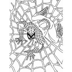 Página para colorir: Homem Aranha (Super heroi) #78644 - Páginas para Colorir Imprimíveis Gratuitamente