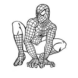 Página para colorir: Homem Aranha (Super heroi) #78648 - Páginas para Colorir Imprimíveis Gratuitamente