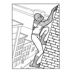 Página para colorir: Homem Aranha (Super heroi) #78658 - Páginas para Colorir Imprimíveis Gratuitamente