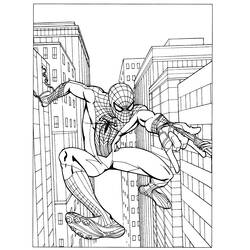 Página para colorir: Homem Aranha (Super heroi) #78663 - Páginas para Colorir Imprimíveis Gratuitamente