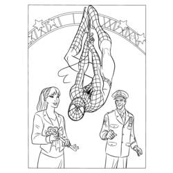 Página para colorir: Homem Aranha (Super heroi) #78669 - Páginas para Colorir Imprimíveis Gratuitamente
