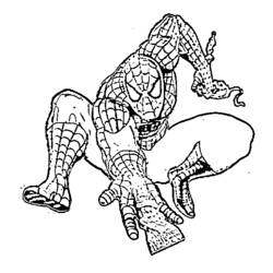 Página para colorir: Homem Aranha (Super heroi) #78671 - Páginas para Colorir Imprimíveis Gratuitamente