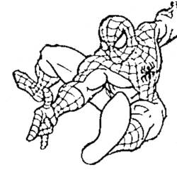 Página para colorir: Homem Aranha (Super heroi) #78680 - Páginas para Colorir Imprimíveis Gratuitamente