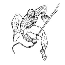 Página para colorir: Homem Aranha (Super heroi) #78688 - Páginas para Colorir Imprimíveis Gratuitamente