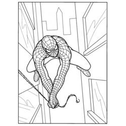 Página para colorir: Homem Aranha (Super heroi) #78693 - Páginas para Colorir Imprimíveis Gratuitamente