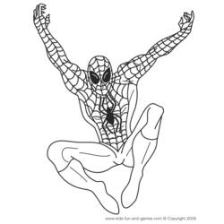 Página para colorir: Homem Aranha (Super heroi) #78699 - Páginas para Colorir Imprimíveis Gratuitamente