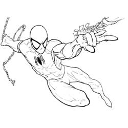 Página para colorir: Homem Aranha (Super heroi) #78700 - Páginas para Colorir Imprimíveis Gratuitamente