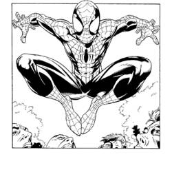 Página para colorir: Homem Aranha (Super heroi) #78710 - Páginas para Colorir Imprimíveis Gratuitamente