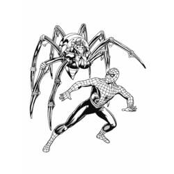 Página para colorir: Homem Aranha (Super heroi) #78757 - Páginas para Colorir Imprimíveis Gratuitamente
