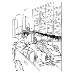 Página para colorir: Homem Aranha (Super heroi) #78758 - Páginas para Colorir Imprimíveis Gratuitamente
