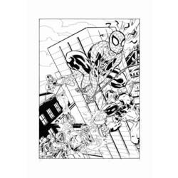 Página para colorir: Homem Aranha (Super heroi) #78760 - Páginas para Colorir Imprimíveis Gratuitamente