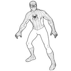 Página para colorir: Homem Aranha (Super heroi) #78772 - Páginas para Colorir Imprimíveis Gratuitamente