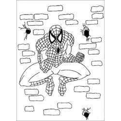 Página para colorir: Homem Aranha (Super heroi) #78809 - Páginas para Colorir Imprimíveis Gratuitamente