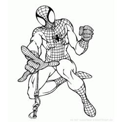 Página para colorir: Homem Aranha (Super heroi) #78824 - Páginas para Colorir Imprimíveis Gratuitamente