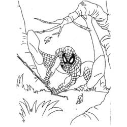 Página para colorir: Homem Aranha (Super heroi) #78844 - Páginas para Colorir Imprimíveis Gratuitamente