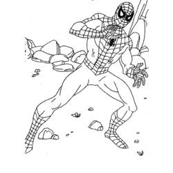 Página para colorir: Homem Aranha (Super heroi) #78937 - Páginas para Colorir Imprimíveis Gratuitamente