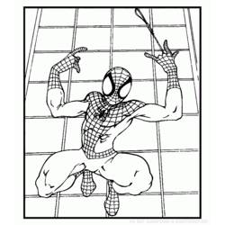 Página para colorir: Homem Aranha (Super heroi) #78958 - Páginas para Colorir Imprimíveis Gratuitamente