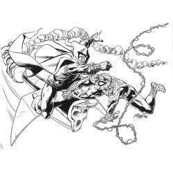 Página para colorir: Homem Aranha (Super heroi) #78963 - Páginas para Colorir Imprimíveis Gratuitamente