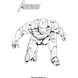 Página para colorir: Homem de Ferro (Super heroi) #80532 - Páginas para Colorir Imprimíveis Gratuitamente