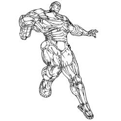 Página para colorir: Homem de Ferro (Super heroi) #80564 - Páginas para Colorir Imprimíveis Gratuitamente