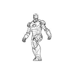 Página para colorir: Homem de Ferro (Super heroi) #80566 - Páginas para Colorir Imprimíveis Gratuitamente