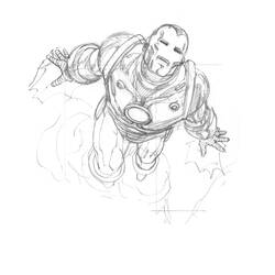 Página para colorir: Homem de Ferro (Super heroi) #80674 - Páginas para Colorir Imprimíveis Gratuitamente