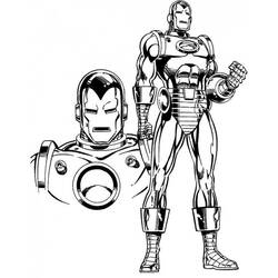 Página para colorir: Homem de Ferro (Super heroi) #80703 - Páginas para Colorir Imprimíveis Gratuitamente