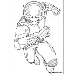 Página para colorir: Homem Formiga (Super heroi) #77670 - Páginas para Colorir Imprimíveis Gratuitamente